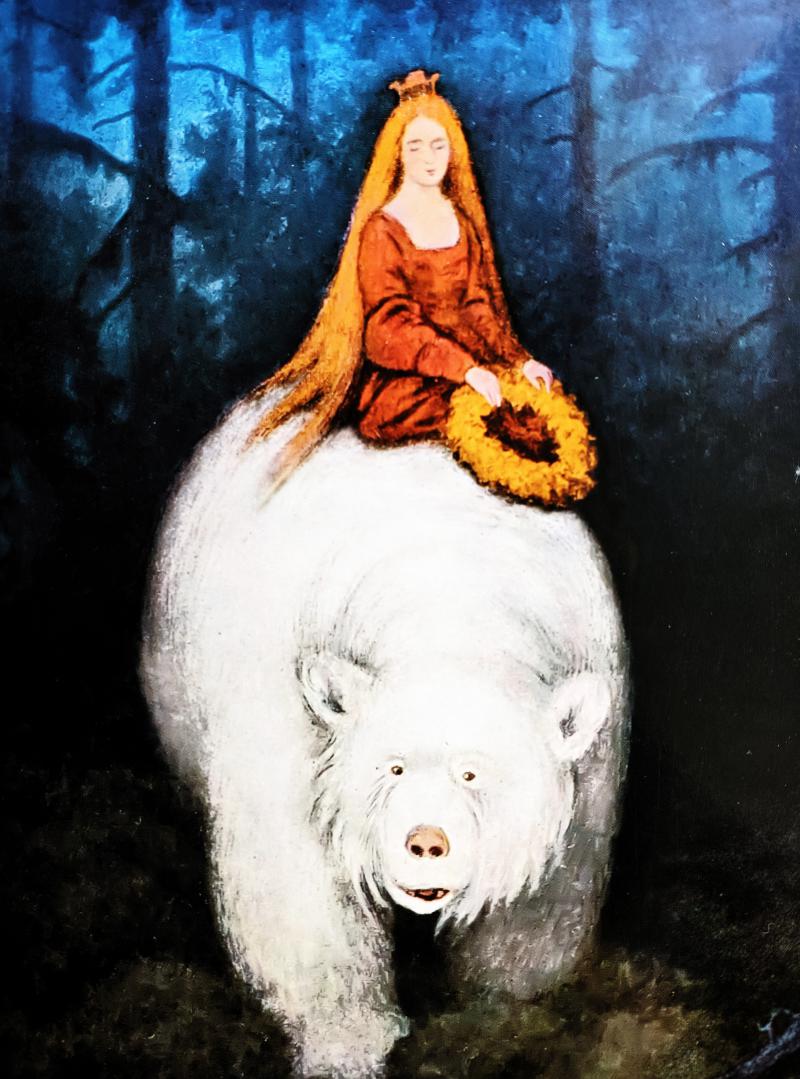 Белый медведь король Валемон - норвежская народная сказка