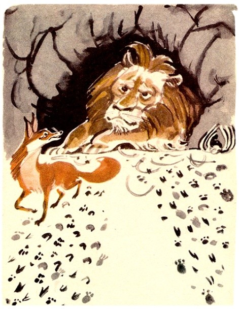 Лев и лисица - Толстой Л.Н.