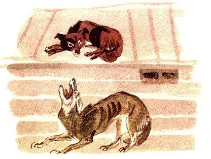 Собака и волк - Толстой Л.Н.