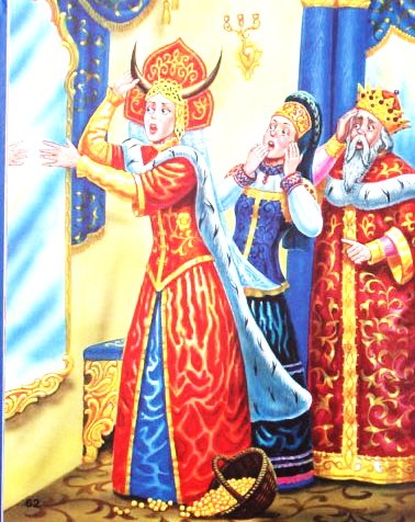 Наказанная царевна - русская народная сказка